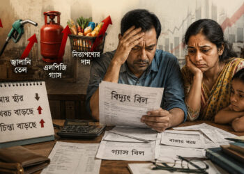 দ্রব্যমূল্যের চাপে মধ্যবিত্তের নাভিশ্বাস