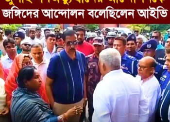 জুলাই গণঅভ্যুত্থানের আন্দোলনকে জঙ্গিদের আন্দোলন বলেছিলেন আইভি