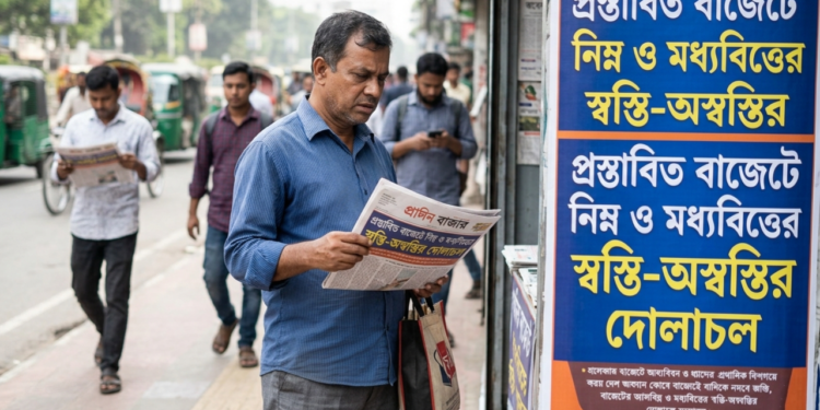 প্রস্তাবিত বাজেটে নিম্ন ও মধ্যবিত্তের স্বস্তি-অস্বস্তির দোলাচল