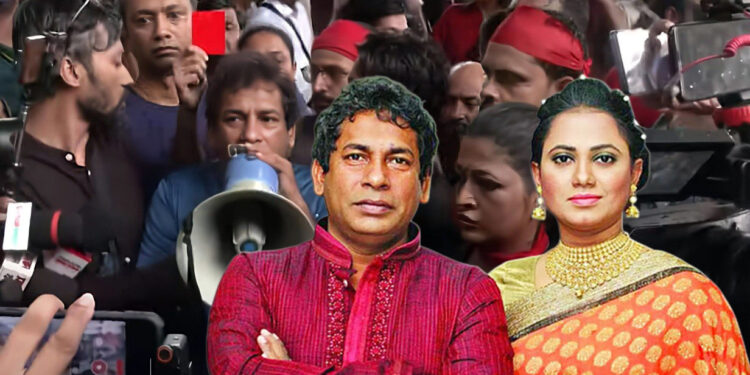 কলকাতায় মোশাররফ করিম দম্পতির ওপর নিষিদ্ধ আওয়ামী লীগের হামলা