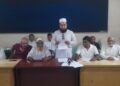 সংবাদ সম্মেলন করে জাতীয় পার্টি নেতাদের পদত্যাগ