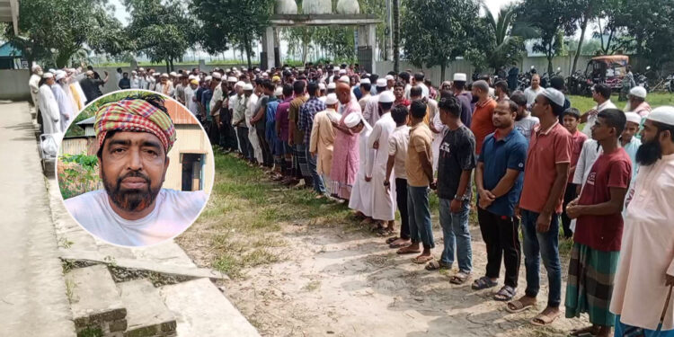 ভাইরাল কৃষক কবিরের দাফন সম্পন্ন, এলাকায় শোকের ছায়া