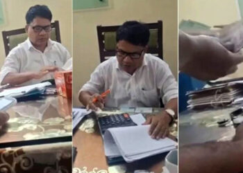 ক্যালকুলেটরে হিসাব কষে ঘুষ নেওয়া সেই কর্মকর্তা প্রত্যাহার