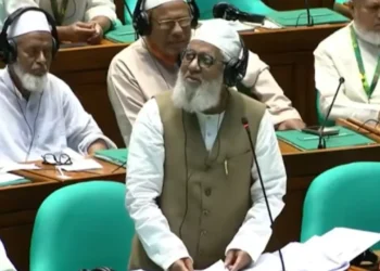 এই বাজেট ফ্যাসিস্ট সরকারের লোকদের দিয়ে তৈরি, জুলাইয়ের বাজেট নয়: সংসদে শাজাহান চৌধুরী