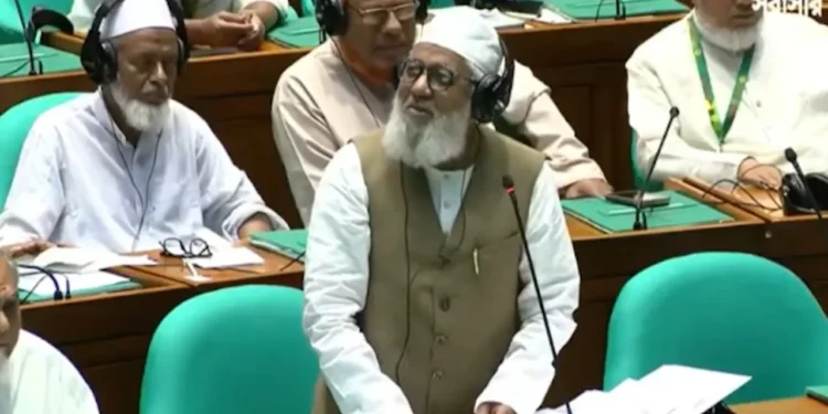 এই বাজেট ফ্যাসিস্ট সরকারের লোকদের দিয়ে তৈরি, জুলাইয়ের বাজেট নয়: সংসদে শাজাহান চৌধুরী