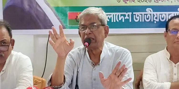 জামায়াত শরিয়াহ রাষ্ট্র চায়, যা দেশের মানুষের চাওয়ার সঙ্গে যায় না: মির্জা ফখরুল