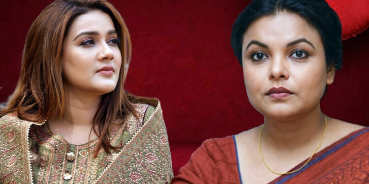 জুলাই আন্দোলনকে কটাক্ষ: শাওন ও মাহির বিরুদ্ধে শাহবাগ থানায় অভিযোগ