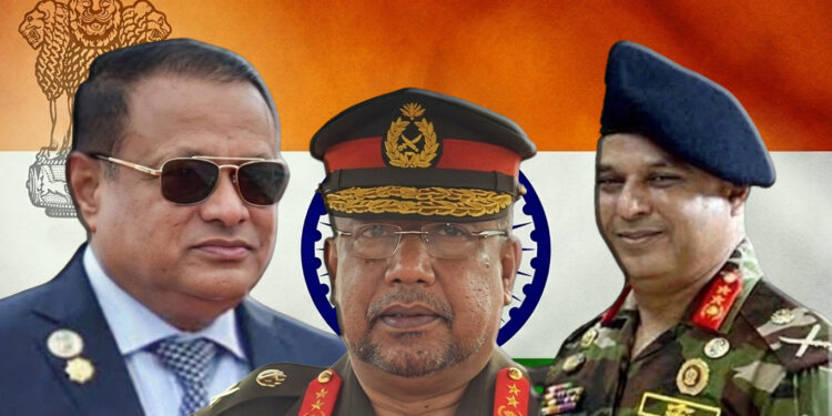 বাংলাদেশের তিন পলাতক সাবেক জেনারেল এখন ভারতের সুরক্ষিত সেনা এলাকায়