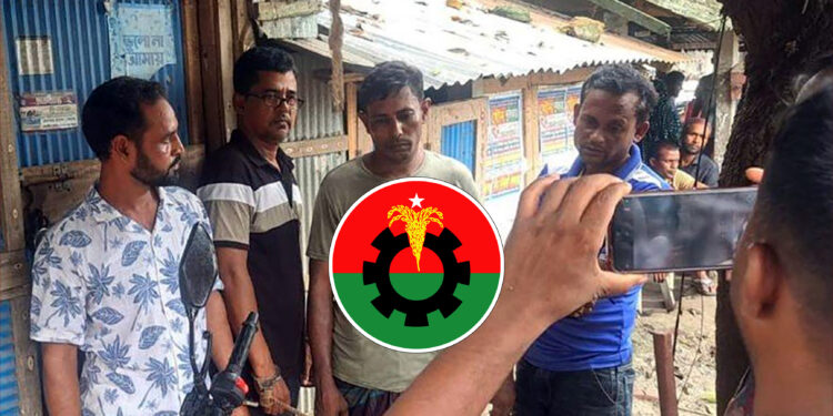 সাতক্ষীরার কলারোয়ায় ইয়াবাসহ বিএনপি-যুবদলের নেতা আটক