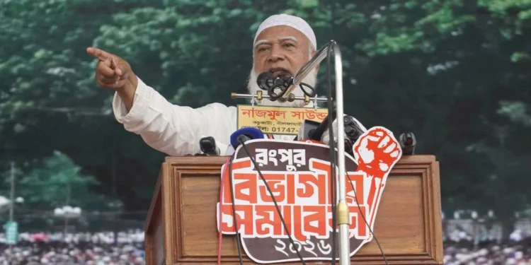 সীমান্তে সুড়সুড়ি দিচ্ছে ভারত, মুখে কুলুপ এঁটে বসে আছে সরকার: রংপুরে জামায়াত আমির