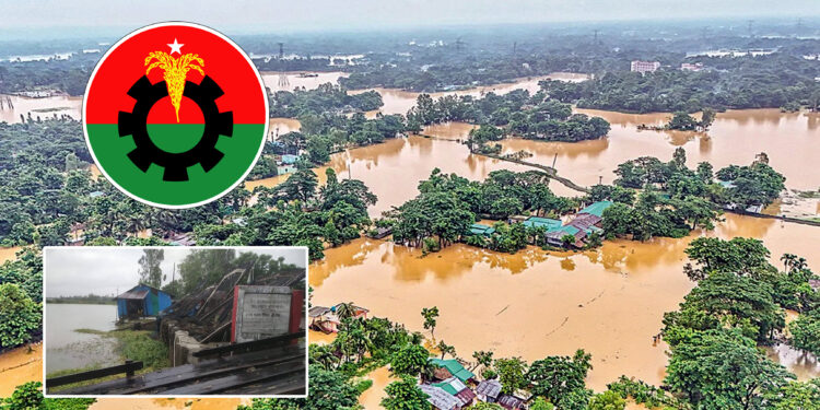 বিএনপি নেতাদের ঘের বাঁচাতে স্লুইসগেট বন্ধ, চট্টগ্রাম-কক্সবাজারে বন্যা দীর্ঘায়িত