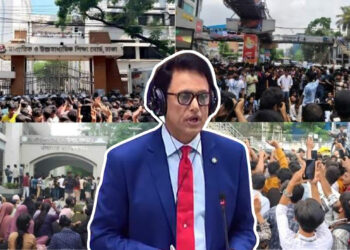 পড়ার টেবিল রেখে রাজপথে এইচএসসি পরীক্ষার্থীরা, শেষ মুহূর্তের প্রস্তুতিতে বিঘ্ন