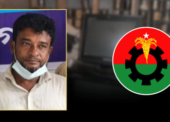 প্রবাসীর বাসা থেকে চুরি হওয়া টিভি-ফ্রিজসহ শ্রমিকদল নেতা গ্রেপ্তার