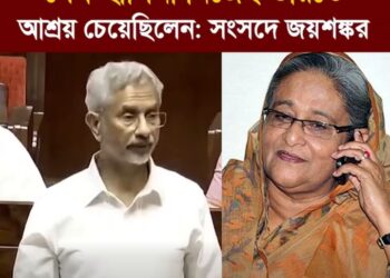 ❝শেখ হাসিনা নিজেই ভারতে আশ্রয় চেয়েছিলেন❞