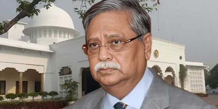 পদত্যাগ করলেন রাষ্ট্রপতি সাহাবুদ্দিন