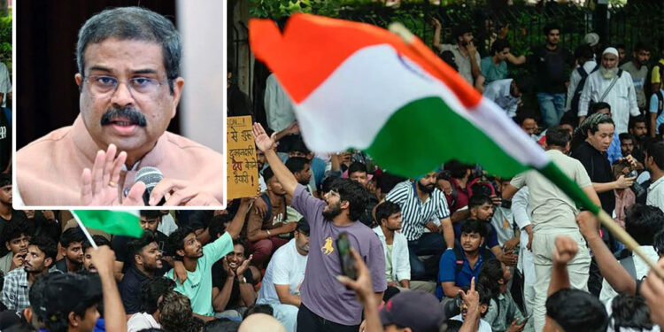 শিক্ষামন্ত্রীর পদত্যাগের বিষয়ে সিদ্ধান্ত নিতে একদিন সময় চেয়েছে মোদি সরকার, দাবি সিজেপির
