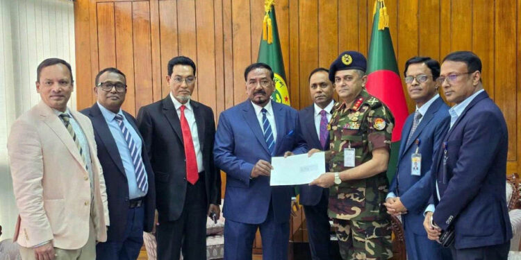 ভারপ্রাপ্ত রাষ্ট্রপতি হিসেবে দায়িত্ব নিলেন স্পিকার হাফিজ উদ্দিন আহমদ
