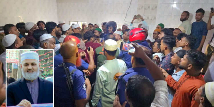 নামাজ পড়াতে গিয়ে পরপর দুই জুমা বিএনপির বাধার মুখে জামায়াত এমপি নাজিব মোমেন
