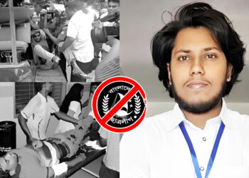 রাবিতে ছাত্রলীগের হামলায় শিবির নেতার পা কাটার প্রসঙ্গ টানলেন ডাকসু নেতা জুবায়ের