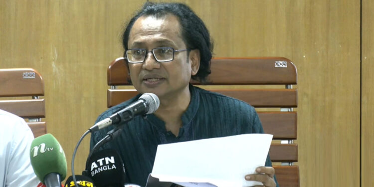 জুলাই আন্দোলনে ৭.৬২ মিমি বুলেট ব্যবহার হয়েছে, এটা পুলিশ ব্যবহার করেছে: জাহেদ উর রহমান