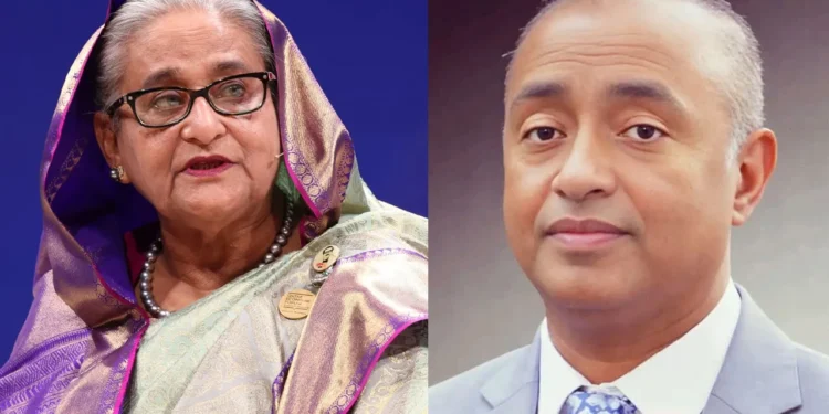 হাসিনা দেশের সীমানায় পা রাখলেই গ্রেপ্তার: আইনমন্ত্রী