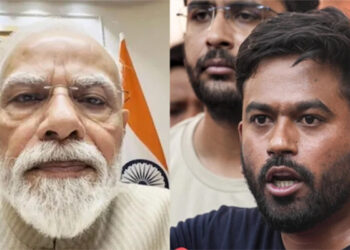 দেশের ভবিষ্যতের চেয়ে মোদীর ত্বকই বেশি উজ্জ্বল: ককরোচ পার্টি প্রধান