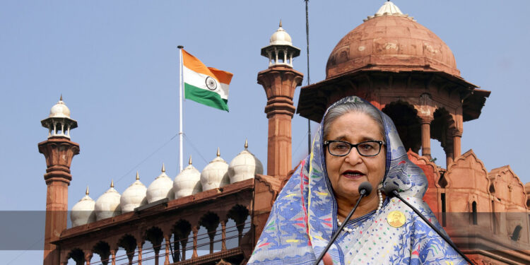 পলাতক হাসিনাকে ৫ তারিখে গণমাধ্যমে কথা বলার সুযোগ দিচ্ছে ভারত!