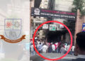 সেনাবাহিনীর কাছে দ্বিতীয় ক্যাম্পাসের কাজ হস্তান্তরের প্ল্যাকার্ড ছিঁড়ে ফেলা থেকেই হামলার সূত্রপাত