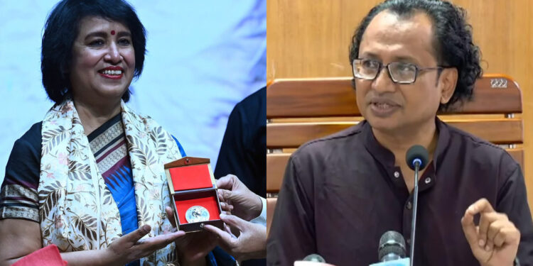 তসলিমা নাসরিন চাইলে দেশে ফেরার আবেদন করতে পারেন: ডা. জাহেদ