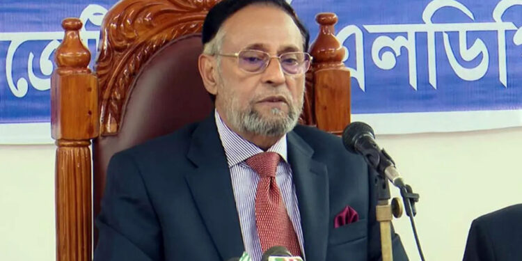 আসন্ন রাষ্ট্রপতি নির্বাচনে ১১ দলীয় জোট মনোনীত প্রার্থী কর্নেল (অব.) অলি আহমেদ