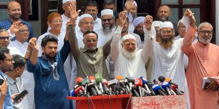 আসন্ন রাষ্ট্রপতি নির্বাচনে ১১ দলীয় জোট মনোনীত প্রার্থী কর্নেল (অব.) অলি আহমেদ