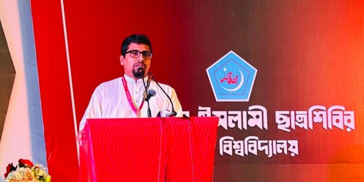 মারের জবাব দিচ্ছি না বলে আমাদের কি শক্তি নাই: শিবির সভাপতি
