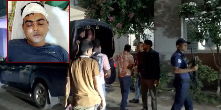 ডাকাত ধরতে গিয়ে হামলার শিকার ৩ পুলিশ সদস্য