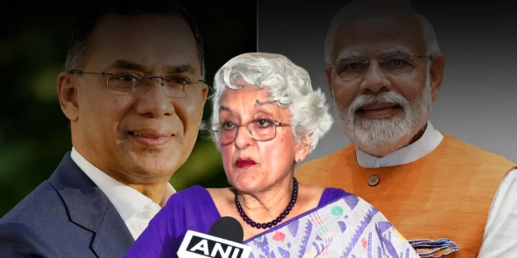 তারেক রহমানের সফর নিয়ে ঢাকার শর্ত ‘রূঢ় ও অহংকারী’: বীণা সিক্রি