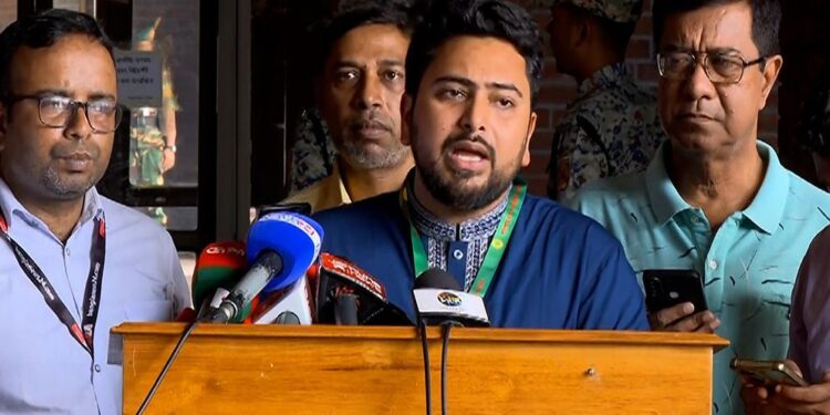 সংস্কার প্রস্তাব অনুযায়ী রাষ্ট্রপতি নির্বাচন হচ্ছে না: নাহিদ ইসলাম