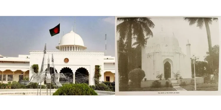 মাজার, বাগানবাড়ি, গভর্নর হাউজ, যেভাবে হলো বঙ্গভবন