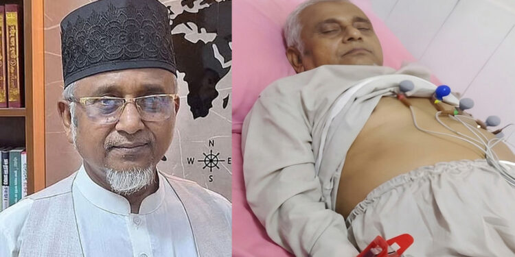 এমপি গাজী নজরুল হৃদরোগে আক্রান্ত, রাজধানীর হার্ট ফাউন্ডেশনে ভর্তি