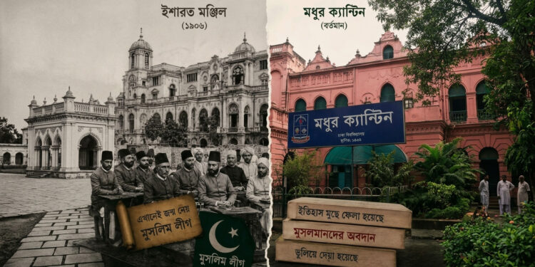ইশারত মঞ্জিল যেভাবে ‘মধুর ক্যান্টিন’ হয়ে গেল!