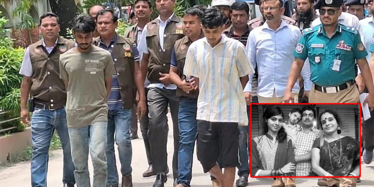 রংপুরে একই পরিবারের ৪ জনকে হত্যা, ২ হিন্দু যুবক আটক