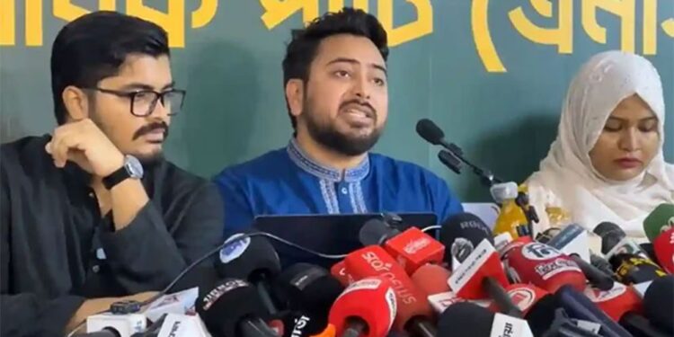 ৬ মাস মূল্যায়নের জন্য যথেষ্ট না হলেও বিএনপি সরকার ব্যর্থ: নাহিদ ইসলাম