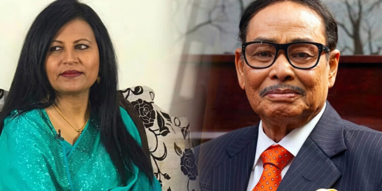 সাবেক রাষ্ট্রপতি এরশাদের দ্বিতীয় স্ত্রী বিদিশা সিদ্দিককে গ্রেপ্তার করেছে পুলিশ