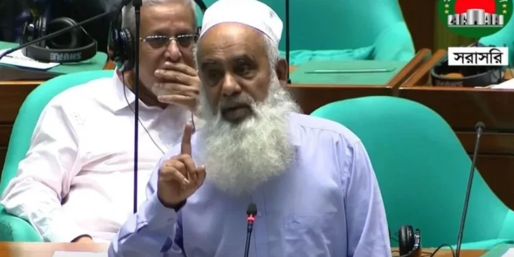 সংসদে দাড়ি ও ধর্মীয় বিশ্বাস নিয়ে কটাক্ষের অভিযোগ মনিরুল হক চৌধুরীর