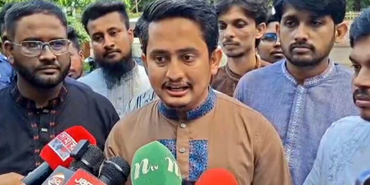 বিএনপি ব্যর্থতার দিকে গেলে দেশের জন্য ক্ষতি: সারজিস আলম