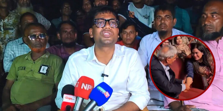 ‘আমি কয়েক দিন ধরে দেখছি, মেয়েদের হাত টানাটানিতে ব্যস্ত থাকেন নিতাই রায়’: যুবদল নেতা নয়ন