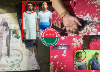 বিএনপি নেতার বাড়িতে গুলি, ছাত্রদল নেতা মাসুদ রানাসহ গ্রেপ্তার ২