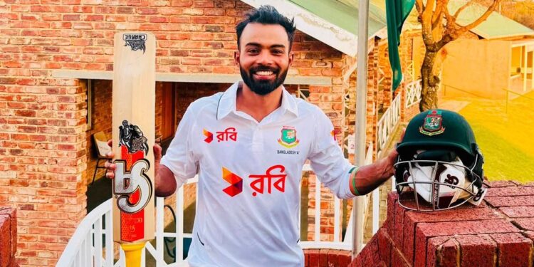 বাংলাদেশের বিশ্বজয়ের মাঠে হৃদয়ের ট্রিপল সেঞ্চুরি
