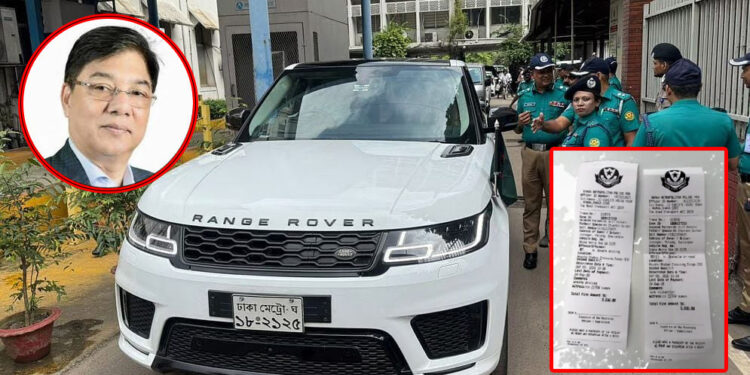 উল্টো পথে বিমানমন্ত্রী মিল্লাতের গাড়ি, পুলিশের দুই মামলা
