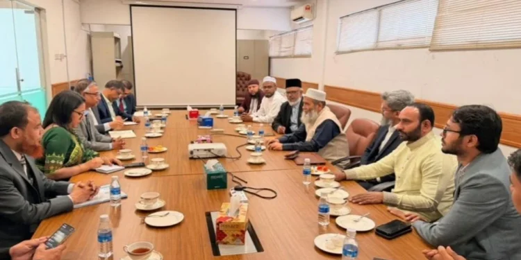 মালয়েশিয়ায় বাংলাদেশিদের সমস্যা ও সম্ভাবনা নিয়ে হাইকমিশনে জামায়াত নেতার বৈঠক