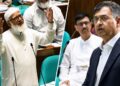 স্বরাষ্ট্রমন্ত্রীর জন্য সংসদে দুই হাত তুলে দোয়া জামায়াত আমিরের