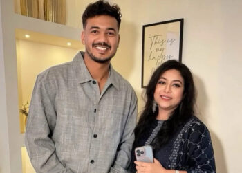 অস্ট্রেলিয়ায় শাবনূরের সঙ্গে বারবিকিউ পার্টিতে তাসকিন